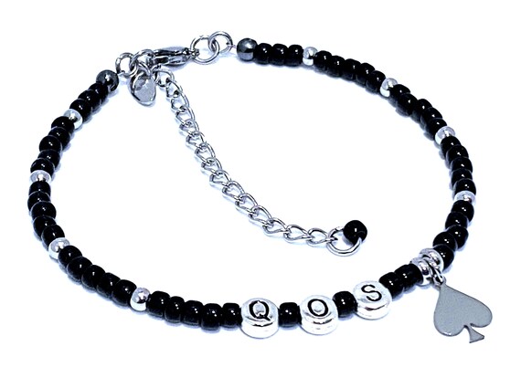 de la reina de picas qoswife pulsera - Etsy España