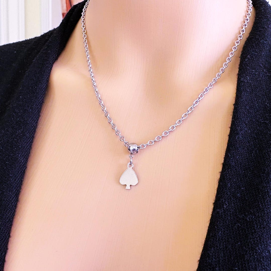 Qos QUEEN Of SPADES Necklace Choker Jewelry For Women Etsy qos-queen-of-spades-necklace-choker-jewelry-for-women-etsy