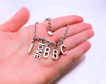 I Love BBC Anklet Bracelet Jewelry - Swinger Hotwife Cuckold QoS