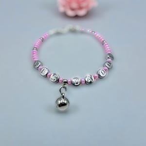 Yes Daddy Anklet Bracelet with Bell Charm