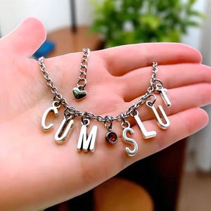 CumSlut Anklet Bracelet Choker Jewelry