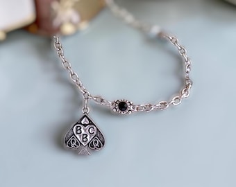 BBC QoS QUEEN of SPADES Anklet Bracelet Choker Jewelry for Women