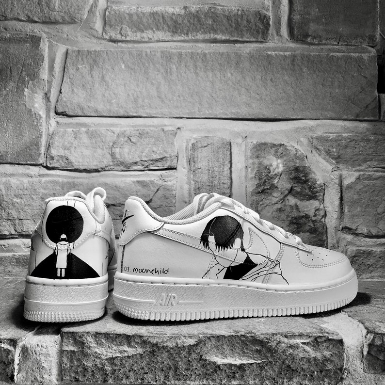 BTS RM Mono �Forever Rain� Custom Nike AF1 Shoes Etsy BTS RM Mono �Forever Rain� Custom Nike AF1 Shoes Etsy