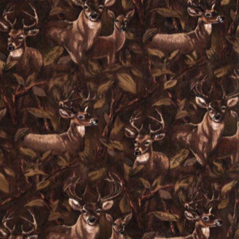Deer Blanket Camo Blanket Hunting Blanket No Sew Fleece Etsy
