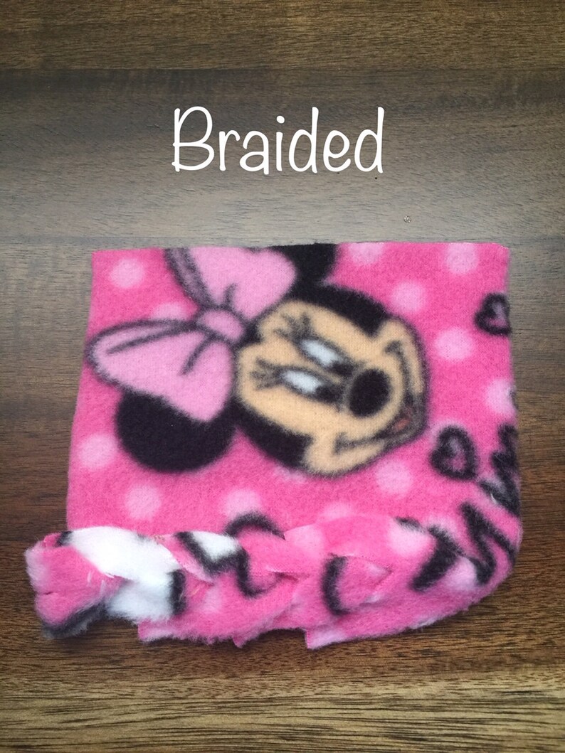 Minnie Mouse Blanket No Sew Fleece Blanket Fleece Tied Etsy