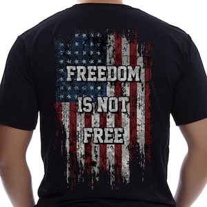 Freedom Is Not Free Militär Patriotisches Herren T-Shirt