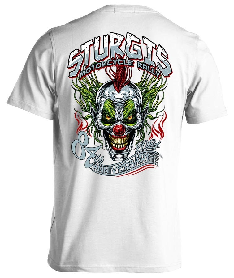 2024 Sturgis Motorcycle Rally Insane Clown T-shirt - 84th