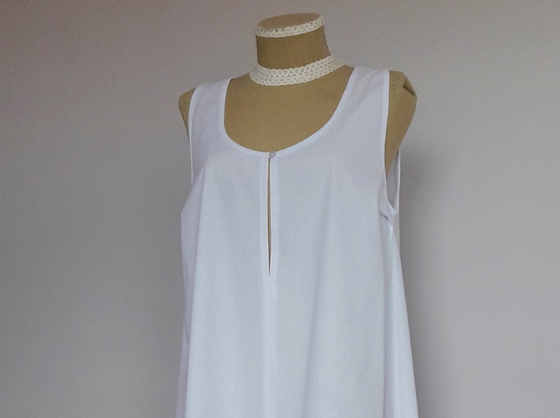 Outlander undergarments nightgown cotton white for women | Etsy