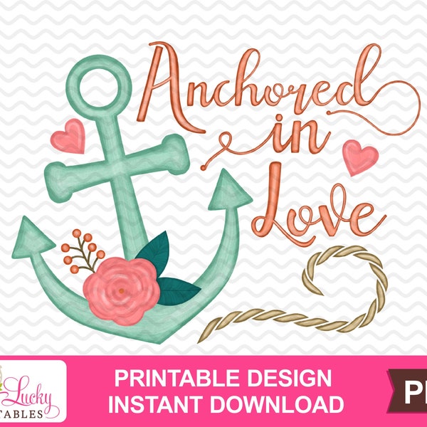 Anchored in Love - Etsy