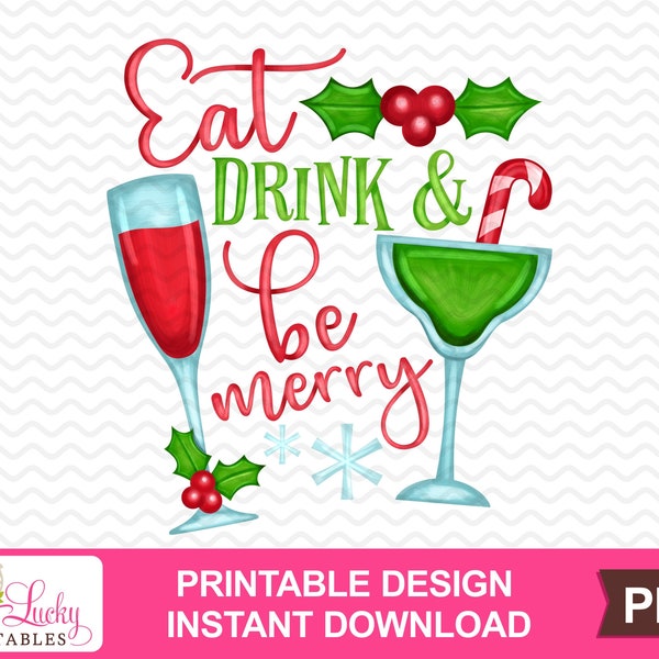 Eat Drink and Be Merry - Etsy