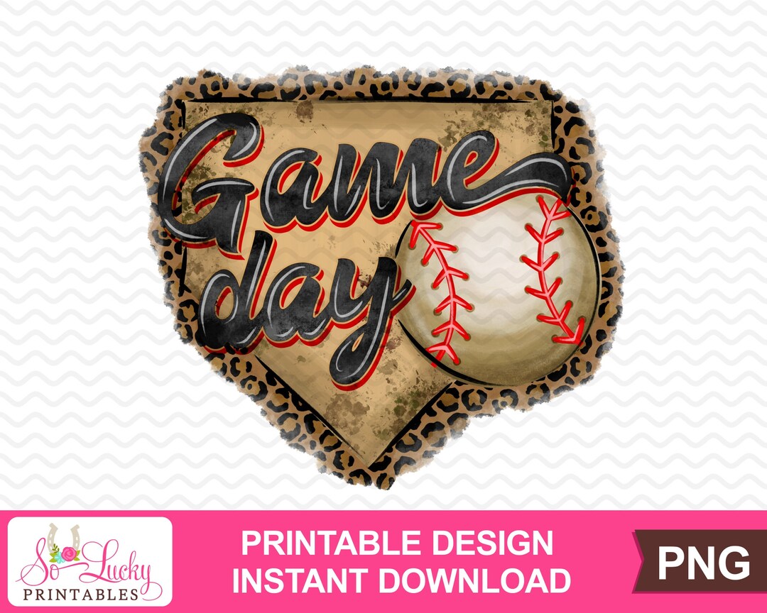 Game Day Printable Sublimation Design - Digital Download - PNG ...