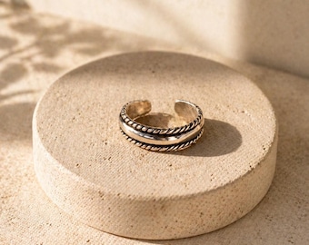 zehenring 925 silber - sterling silver toe ring - jewelry gift for her