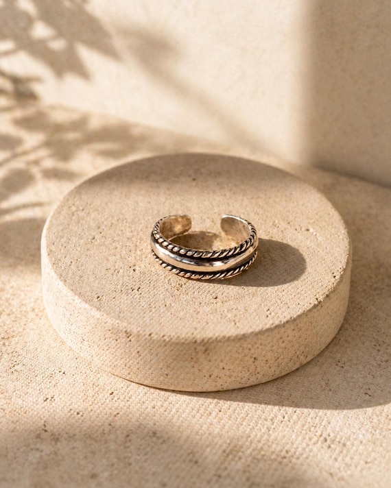 zehenring 925 silber - sterling silver toe ring - jewelry gift for her