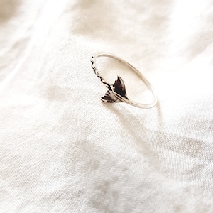 Whale Tail Ring,Birthday gift women,Sterling Silver ring,Surf Shop,925 Sterling Silver,Ocean,Jewellery Woman,Gift for her,Charity Shop
