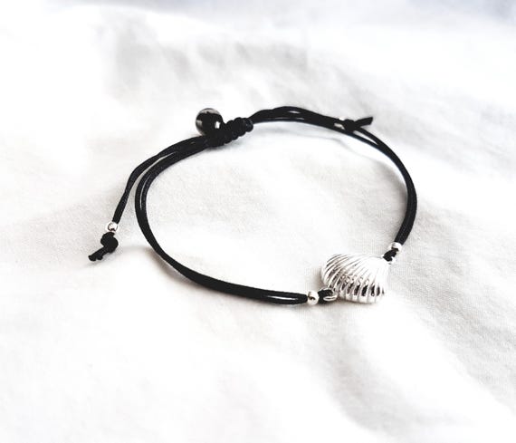 Shell Bracelet 925 Sterling Silver,Birthday gift,Beach Jewellery,Charity Bracelet, Gift for Her,Adjustable Bracelet,Ocean inspired