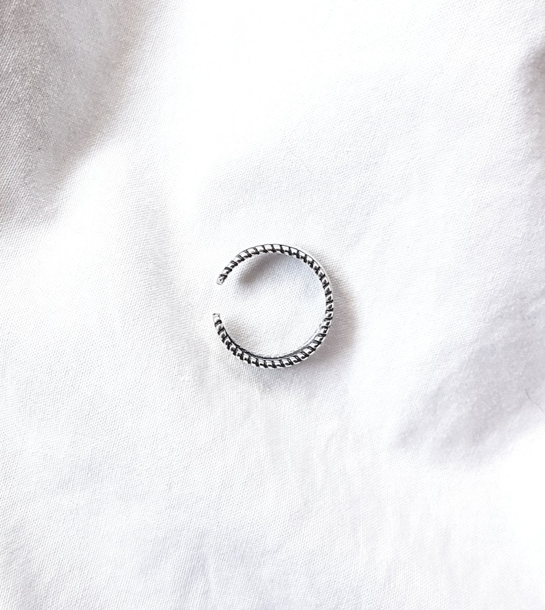 Toe Ring 925 Sterling Silver,Adjustable Toe Ring,Foot Jewellery,Gift For Her,Beach Jewellery,Summer Jewellery,Stainless Steel,Charity Shop image 1