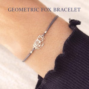 Vossenarmband van 925 sterling zilver - een betekenisvol cadeau voor haar - vossensieraden
