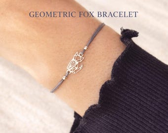 Vossenarmband van 925 sterling zilver - een betekenisvol cadeau voor haar - vossensieraden