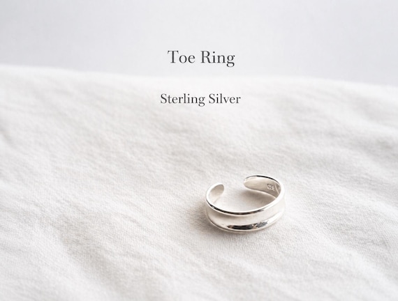 toe ring 925 silver - sterling silver toe ring - gift for her