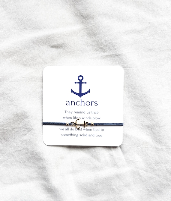 Bracelet with anchor 14k gold, gift for women, love, women's bracelet, anchor jewelry, maritime jewelry, stainless steel, charity shop