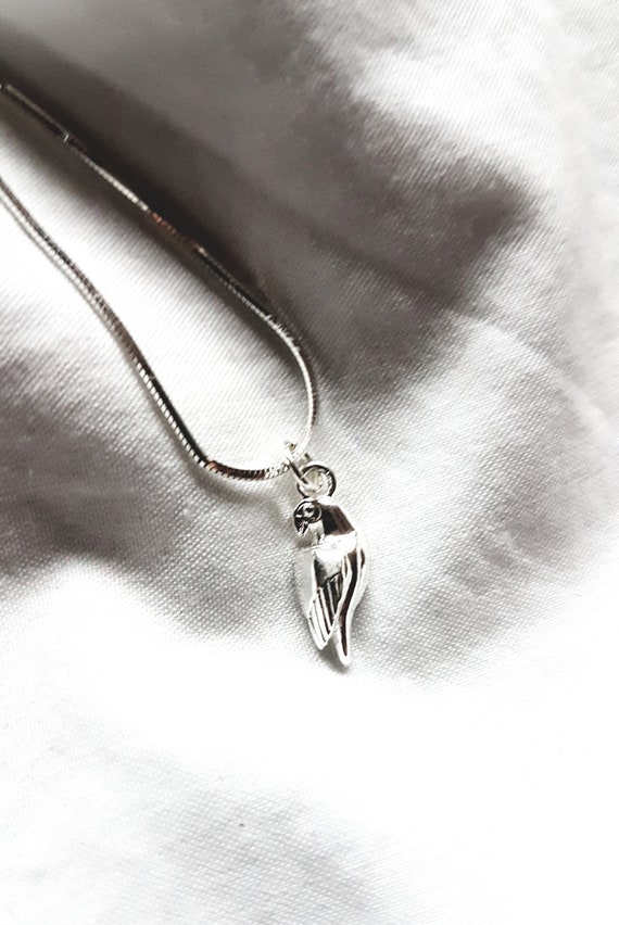Parrot Necklace,925 Sterling Silver,Stainless Steel Jewellery,Silver Necklace Ladies,Gift for Her,Birthday gift,Parrot Pendant,Charity Shop