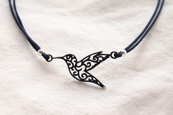 Hummingbird bracelet - gift for women - minimalist jewelry