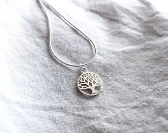 Tree of Life Necklace,925 Sterling Silver,Tree of Life Pendant Silver,Lucky Charm,Gift for Women,Stainless Steel,Charity Shop