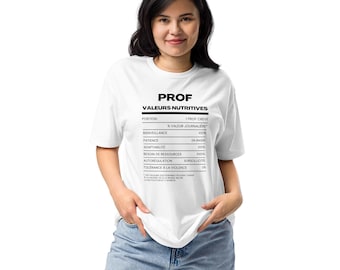 Teacher's T-shirt - Nutritional Information