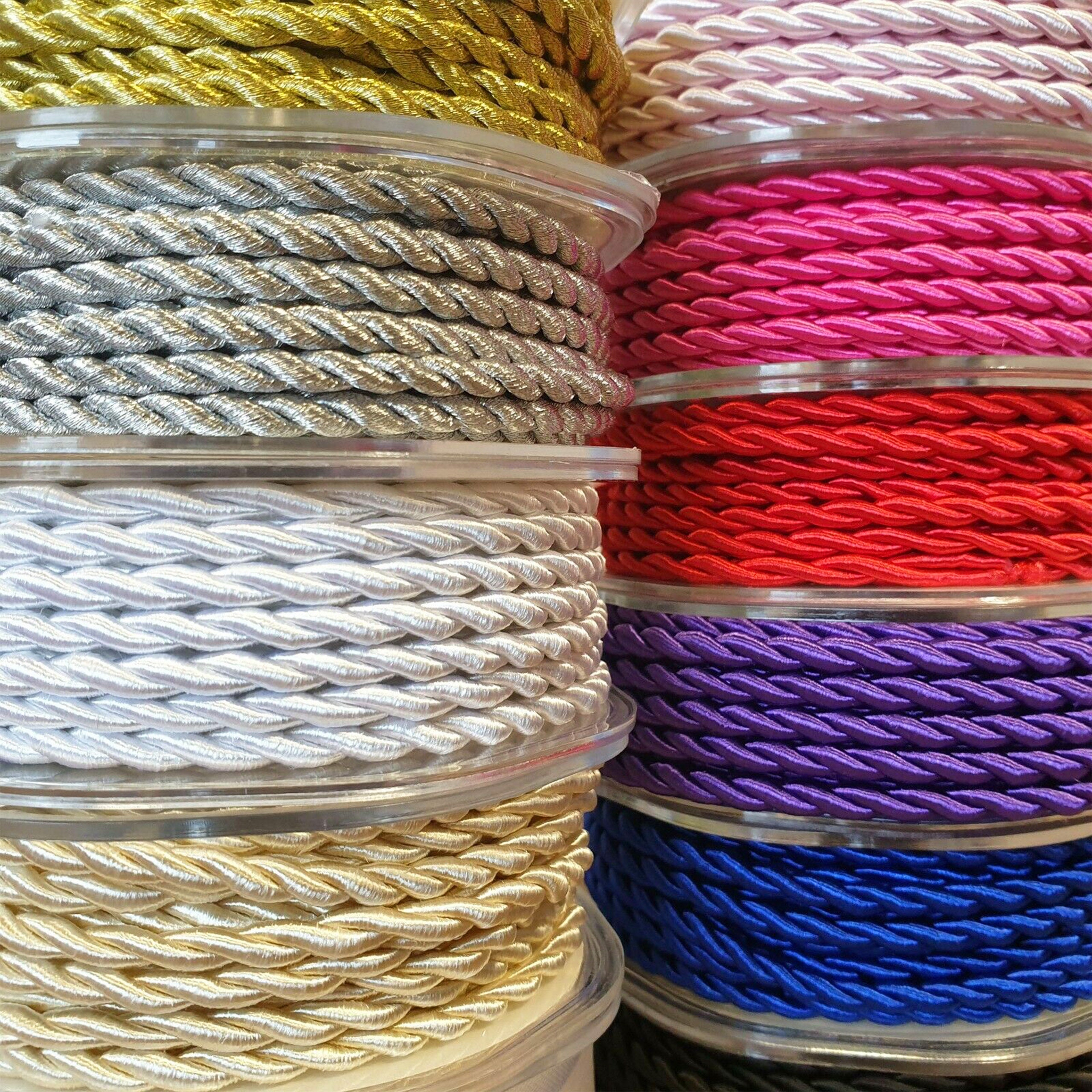 4.5mm Satin Rope Jewellery Cord Soutache Braid Thread Rope Etsy UK