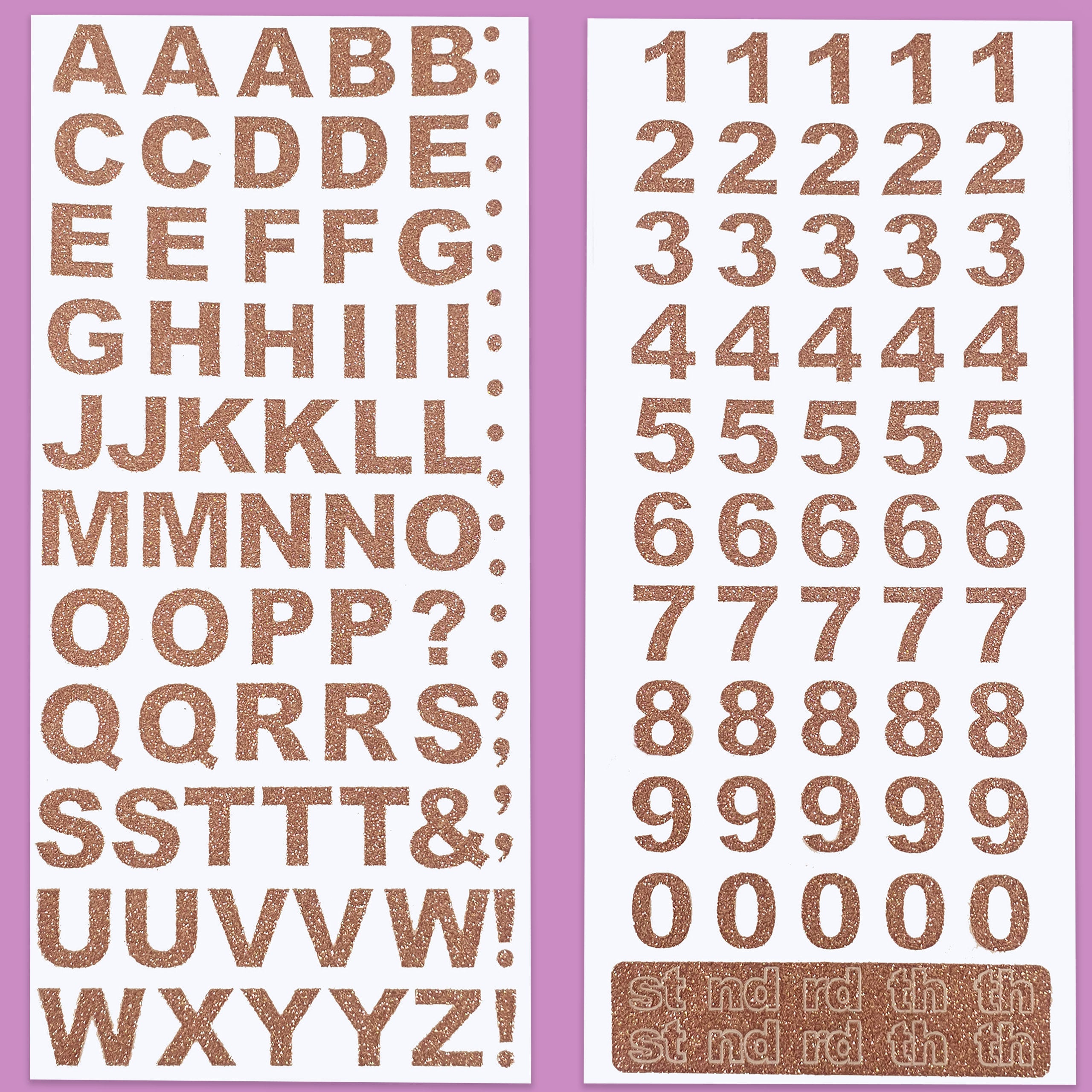 Small Alphabet/number Glitter Letter Stickers 3D Diamante Peel Etsy UK