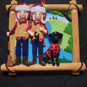 Camping Family Ornament
