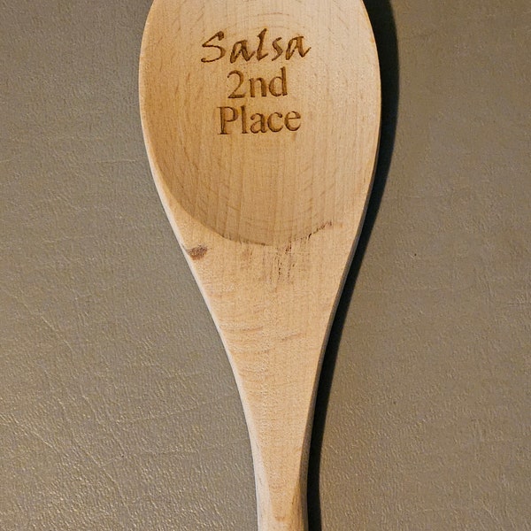 Custom Engraved Wooden Spoons