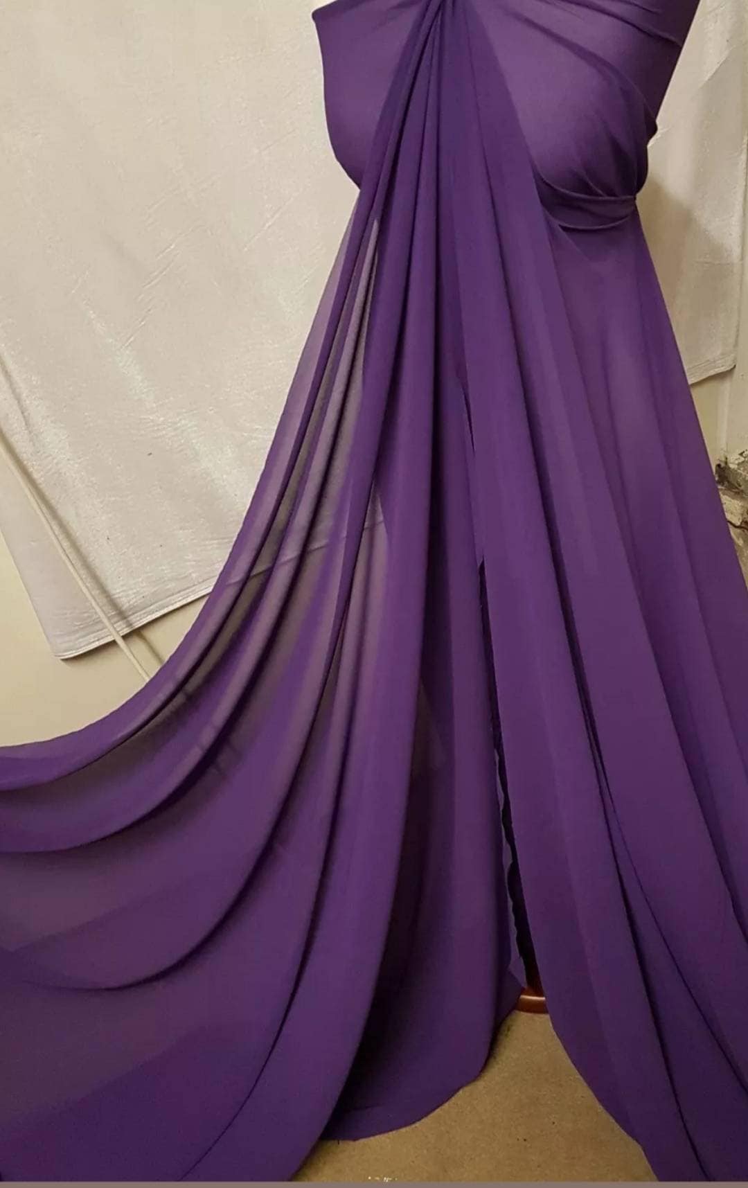 Robe en crepe georgette sale