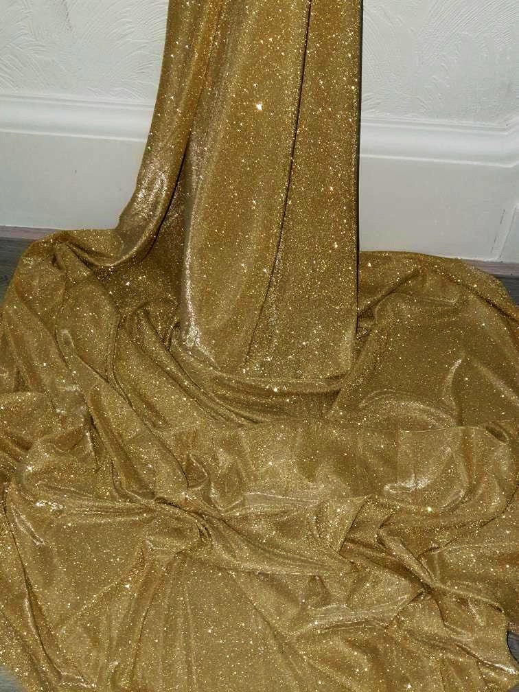 Gold Sparkle Dress - Etsy UK