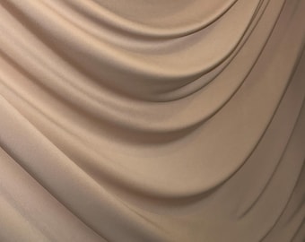 1m champange  Strech Jersey dress decoration  fabric 58” wide