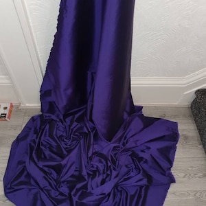 1m two tone purple   bridal taffeta fabric 58” wide