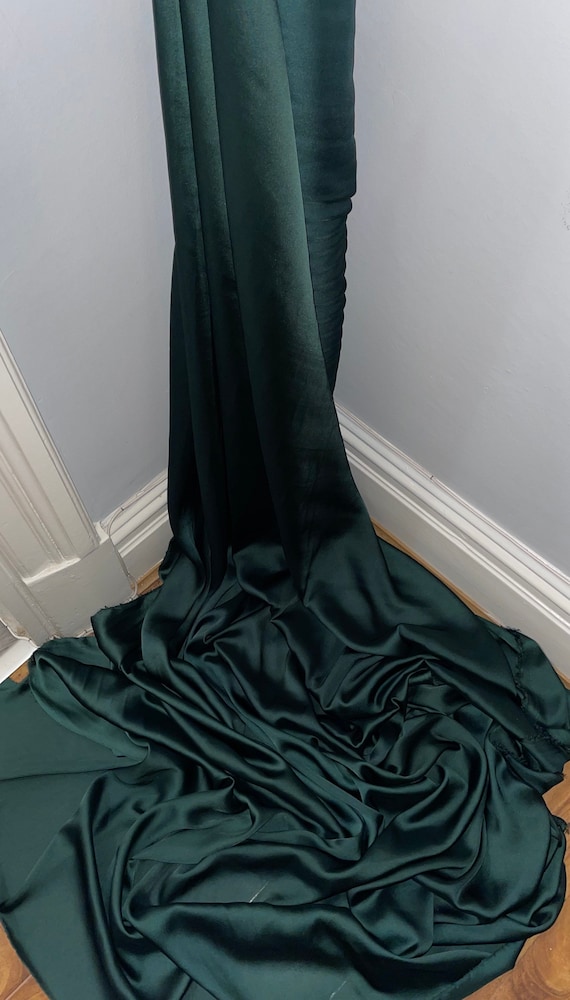 green colour dress material Green Printed With Handwork Pure Cotton Dress Material