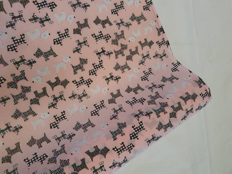 1m dinosaur greenbrown coloured polycotton 44 wide