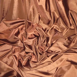 1M light  brown taffeta fabric 58” wide