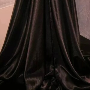 1m  brown  satin  dress fabric 58&quot; wide