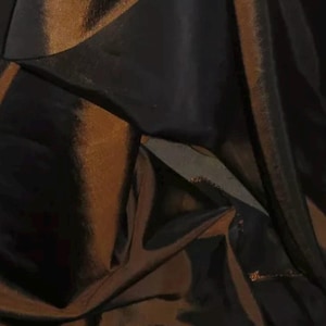 1M brown  taffeta fabric 58” wide