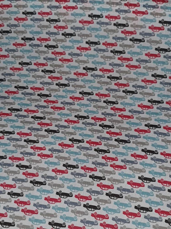 1m dinosaur greenbrown coloured polycotton 44 wide