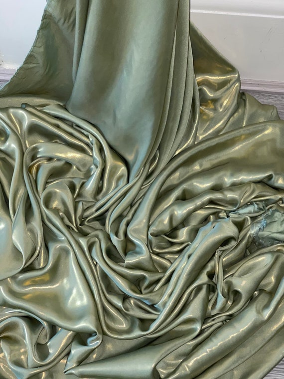 sage green dress fabric Mac Duggal Dress 11910 in Sage main image 1