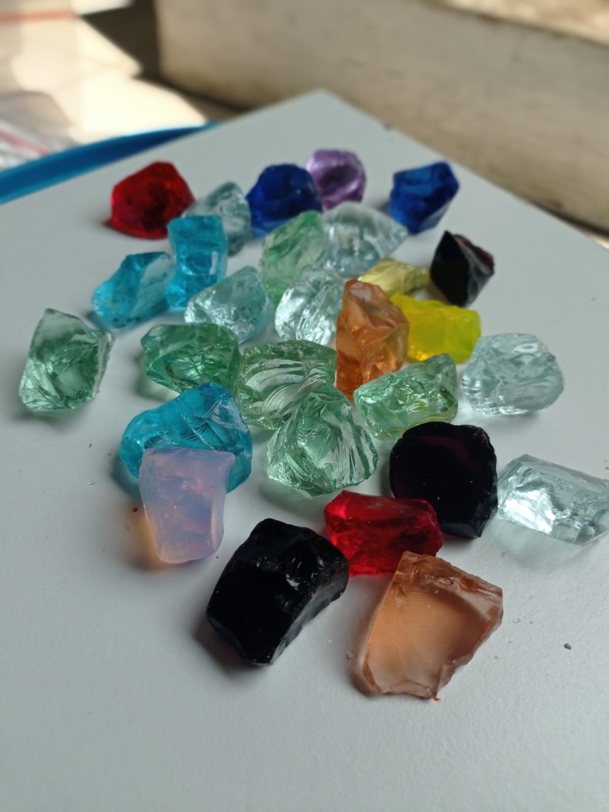1 set little mixed colour andara crystal P3