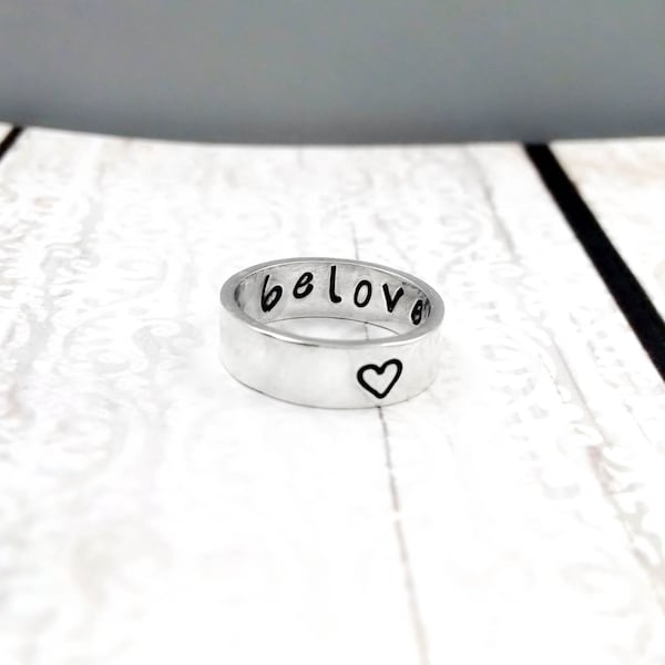 Purity Ring Beloved Ring Promise Ring Hidden Secret Ring Secret Message Ring Hidden Message Ring Promise Ring Hidden Promise Sterling Silver