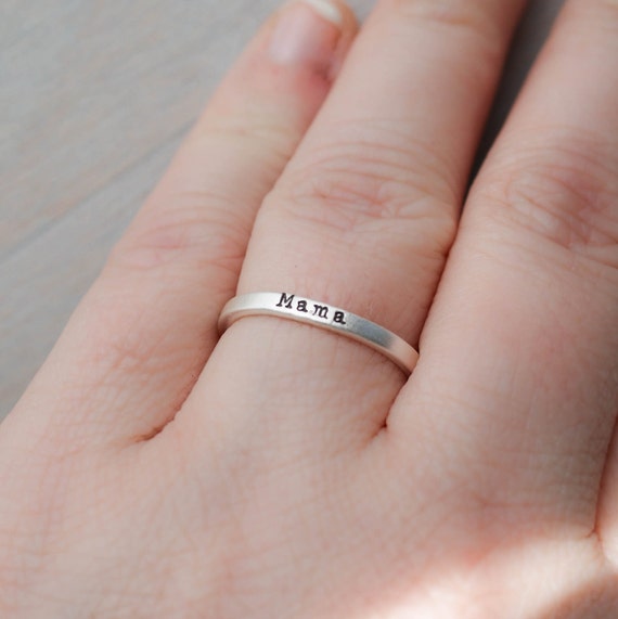 Etsy online mothers ring