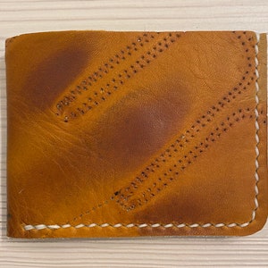 Steve Carlton Baseball Glove Leather Bifold Wallet - Reclaimed Minimalist Baseball Glove Wallet - Philadelphia Phillies - Regalos para él