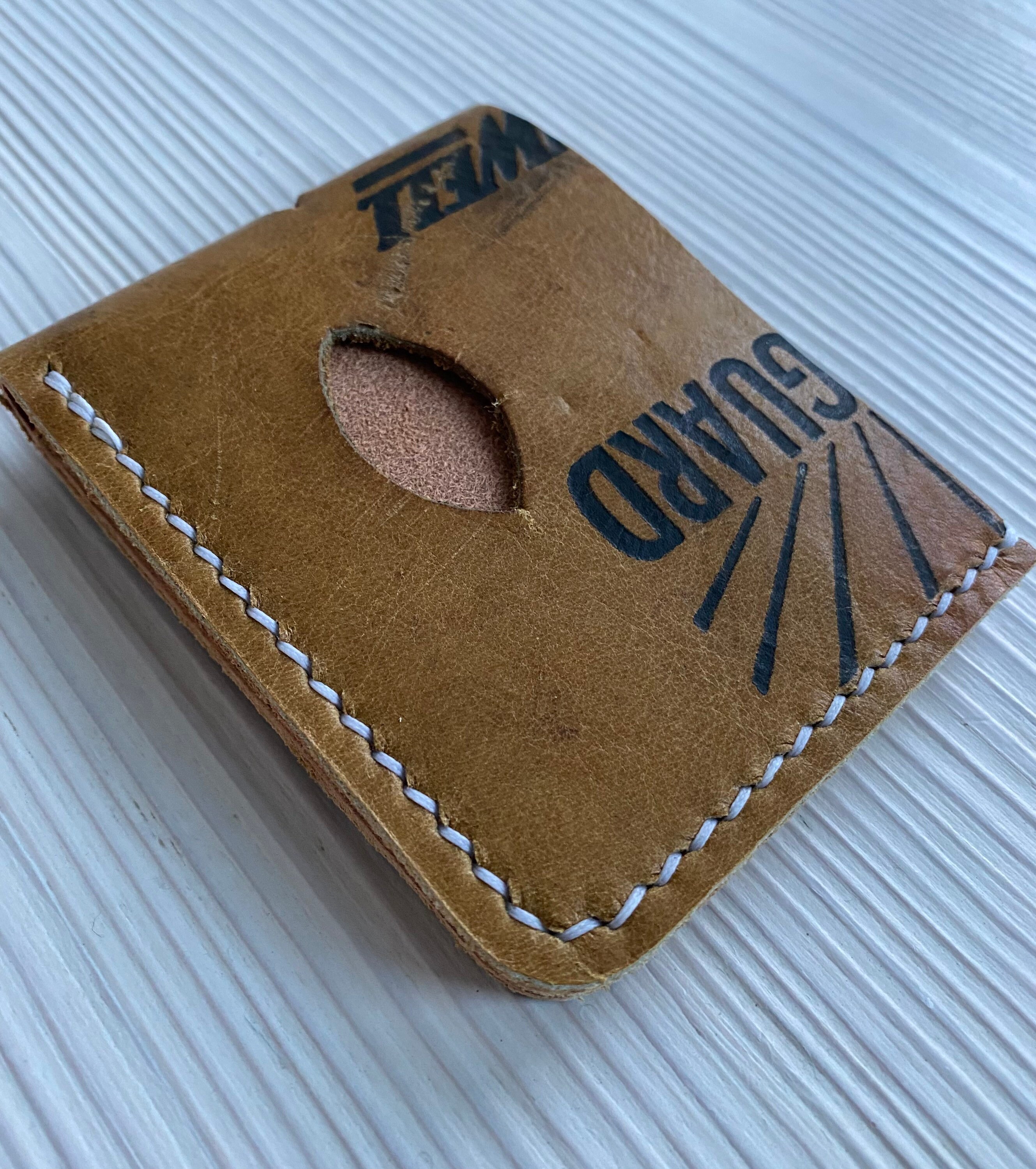 Vintage Winnwell Hockey Goalie Blocker Leather Bifold Wallet Etsy