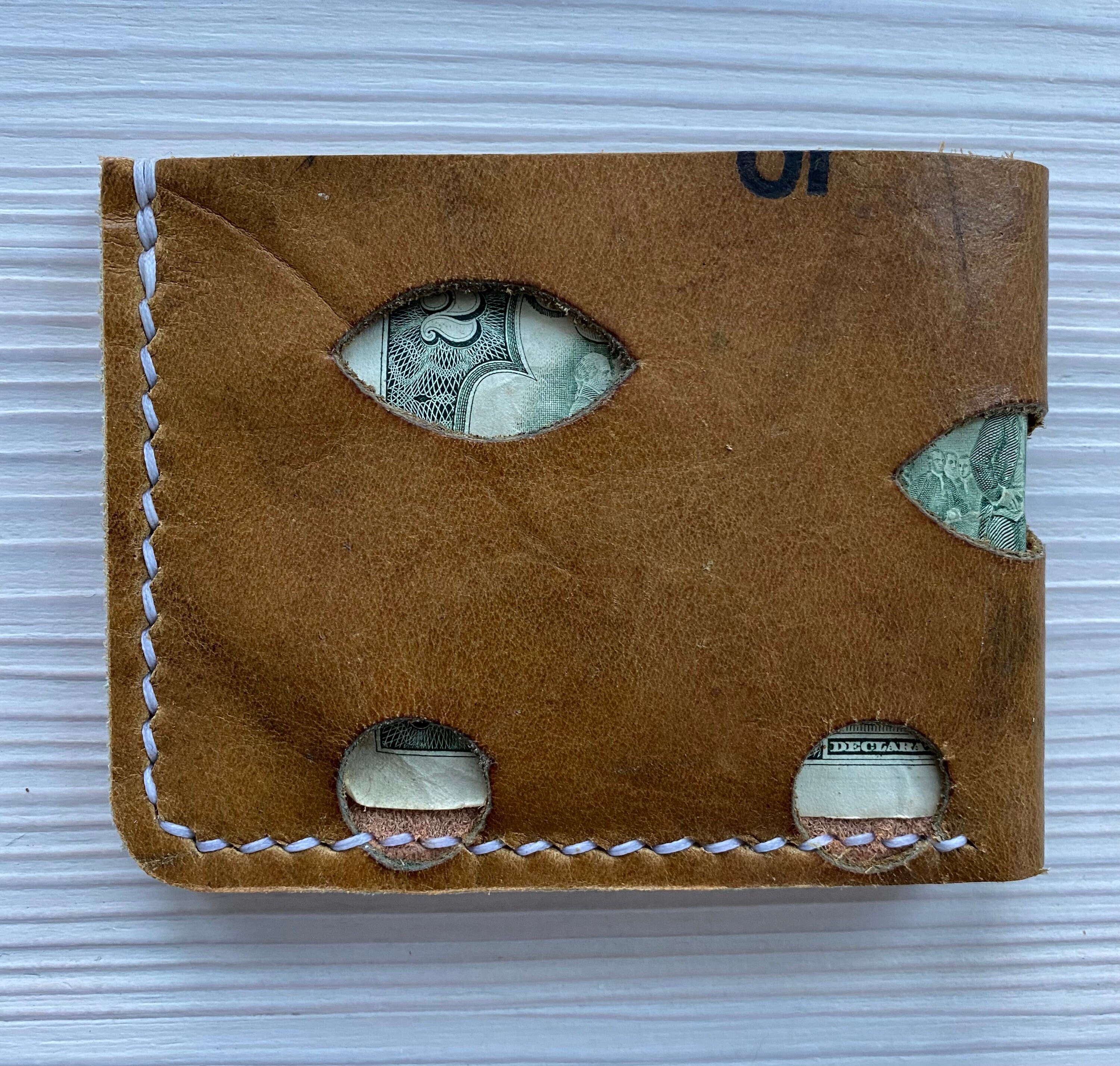 Vintage Winnwell Hockey Goalie Blocker Leather Bifold Wallet Etsy