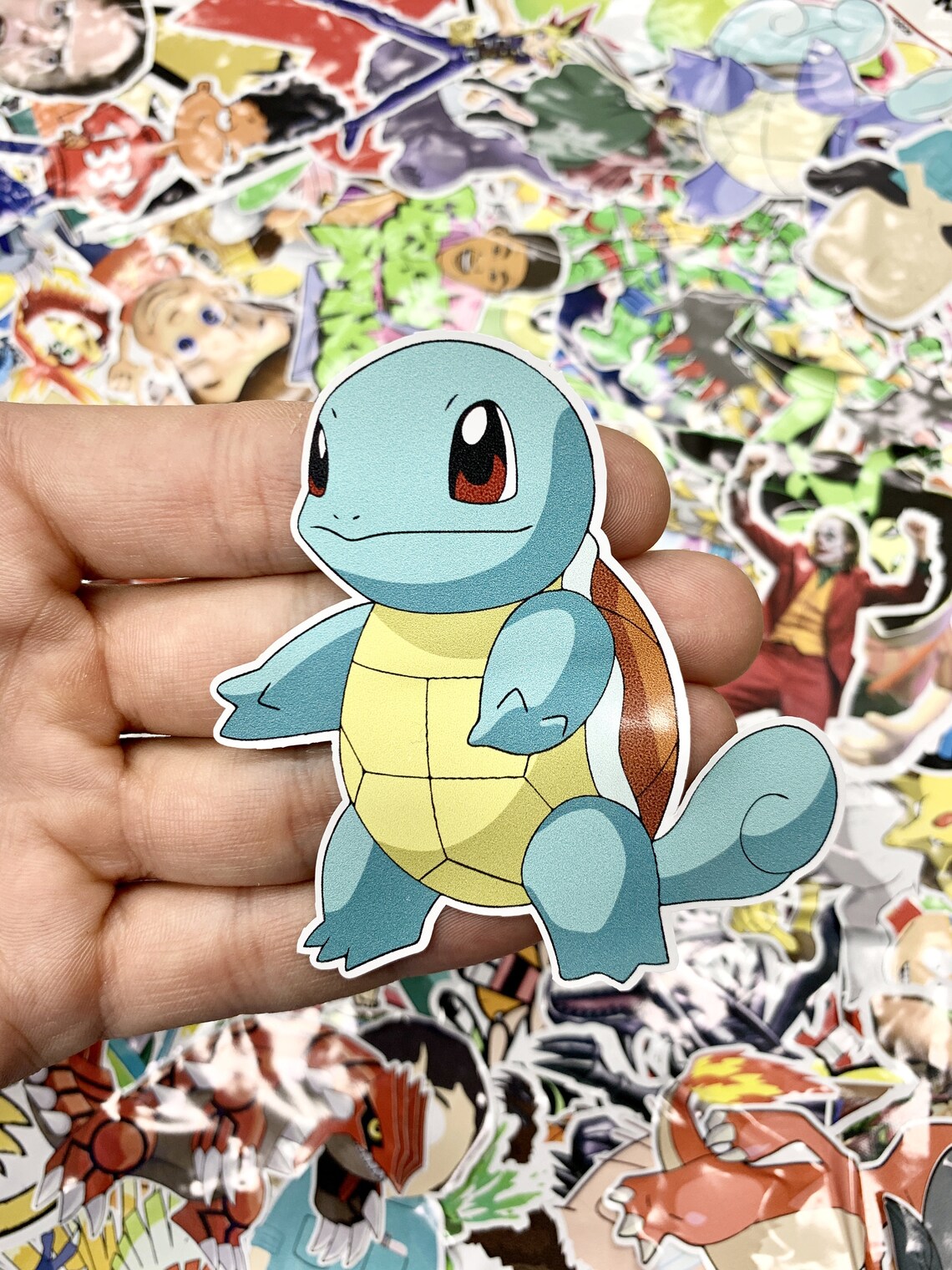 Squirtle Pokemon Custom Vinyl Sticker Limited Edition | Etsy